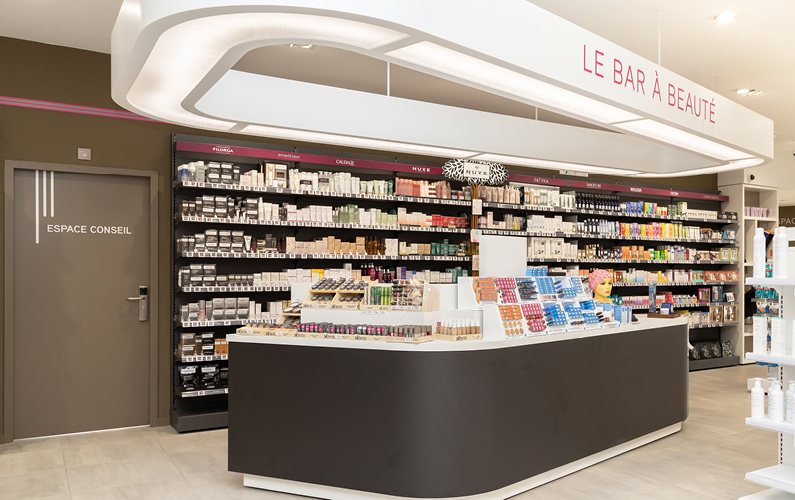 Espace beauté pharmacie