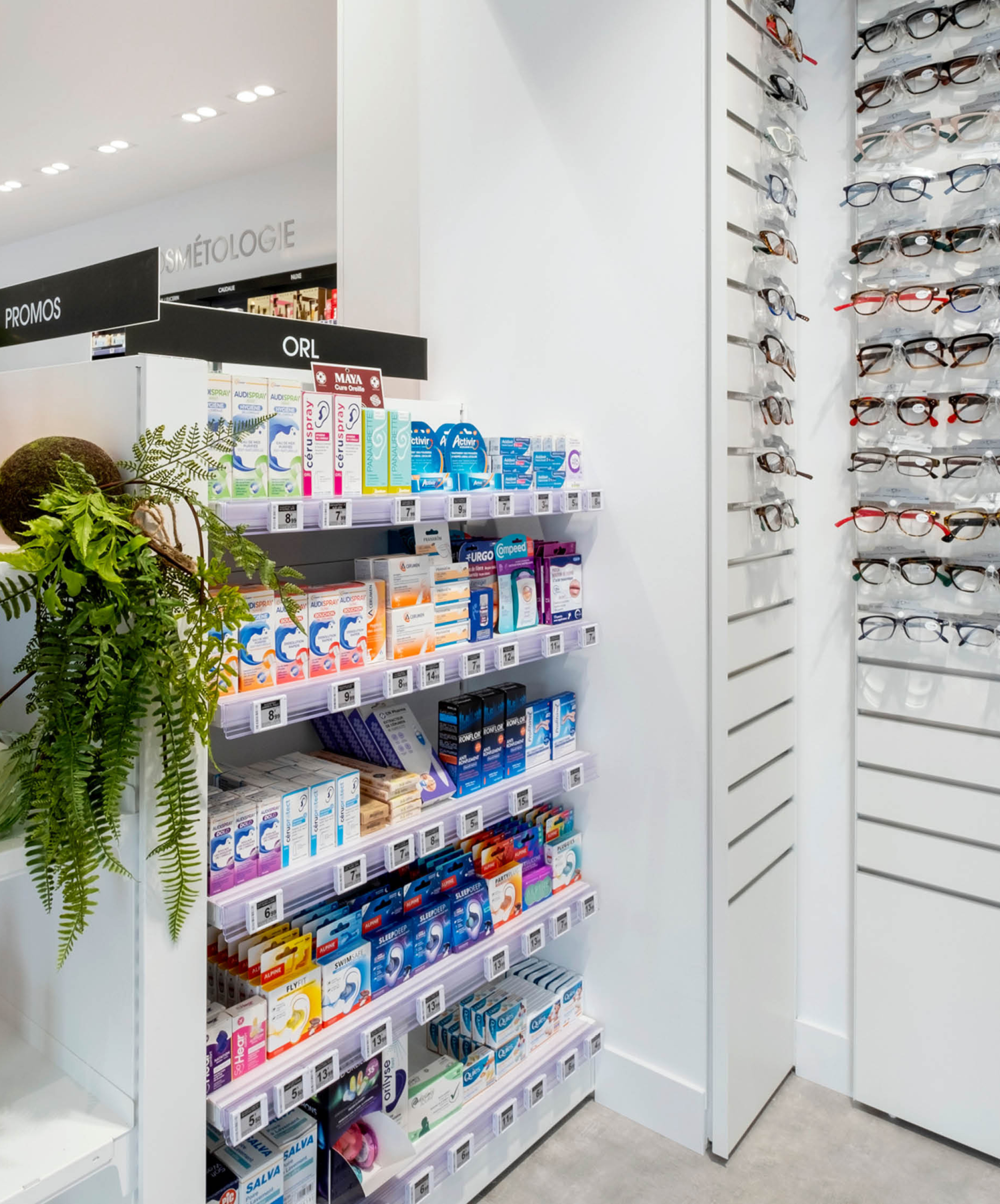 Focus espace optique.