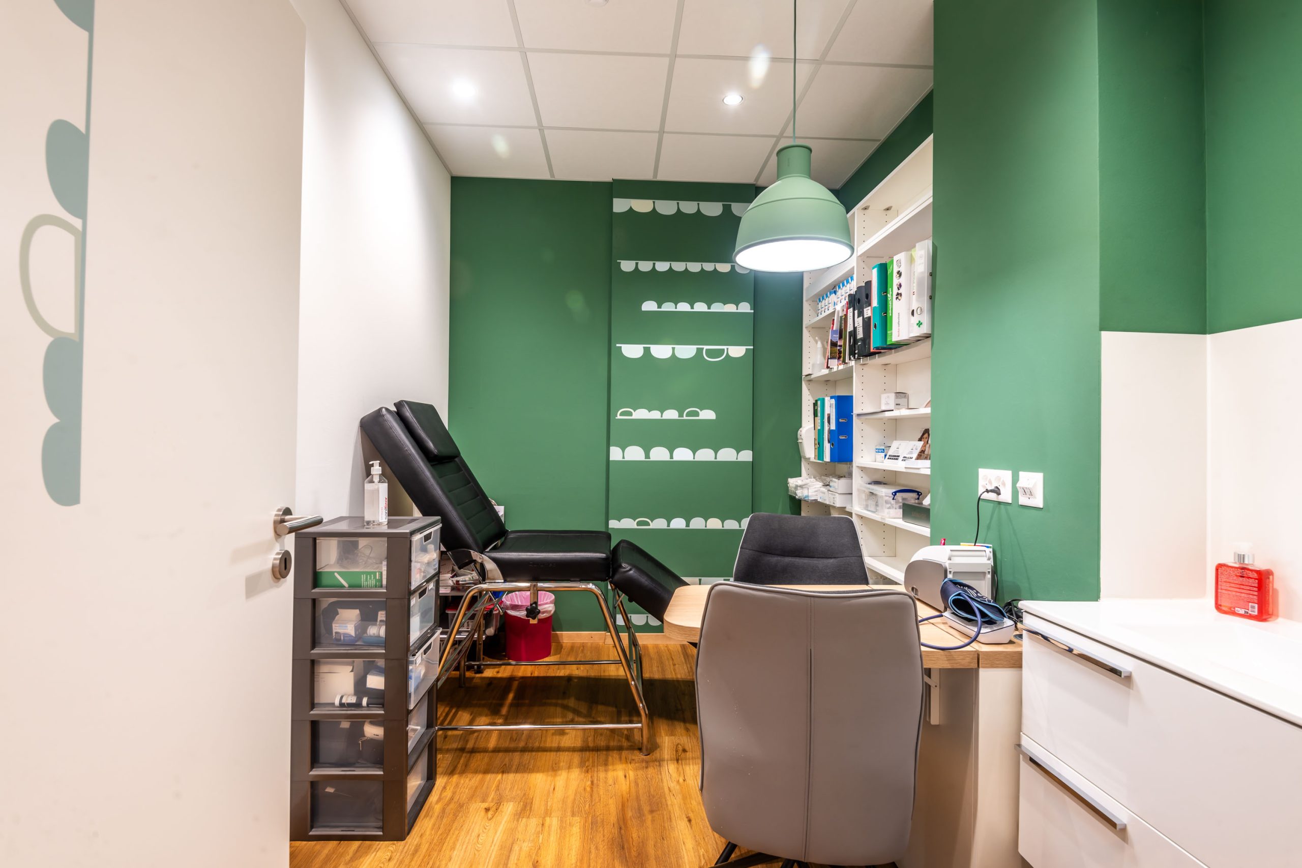 Cabine de vaccination