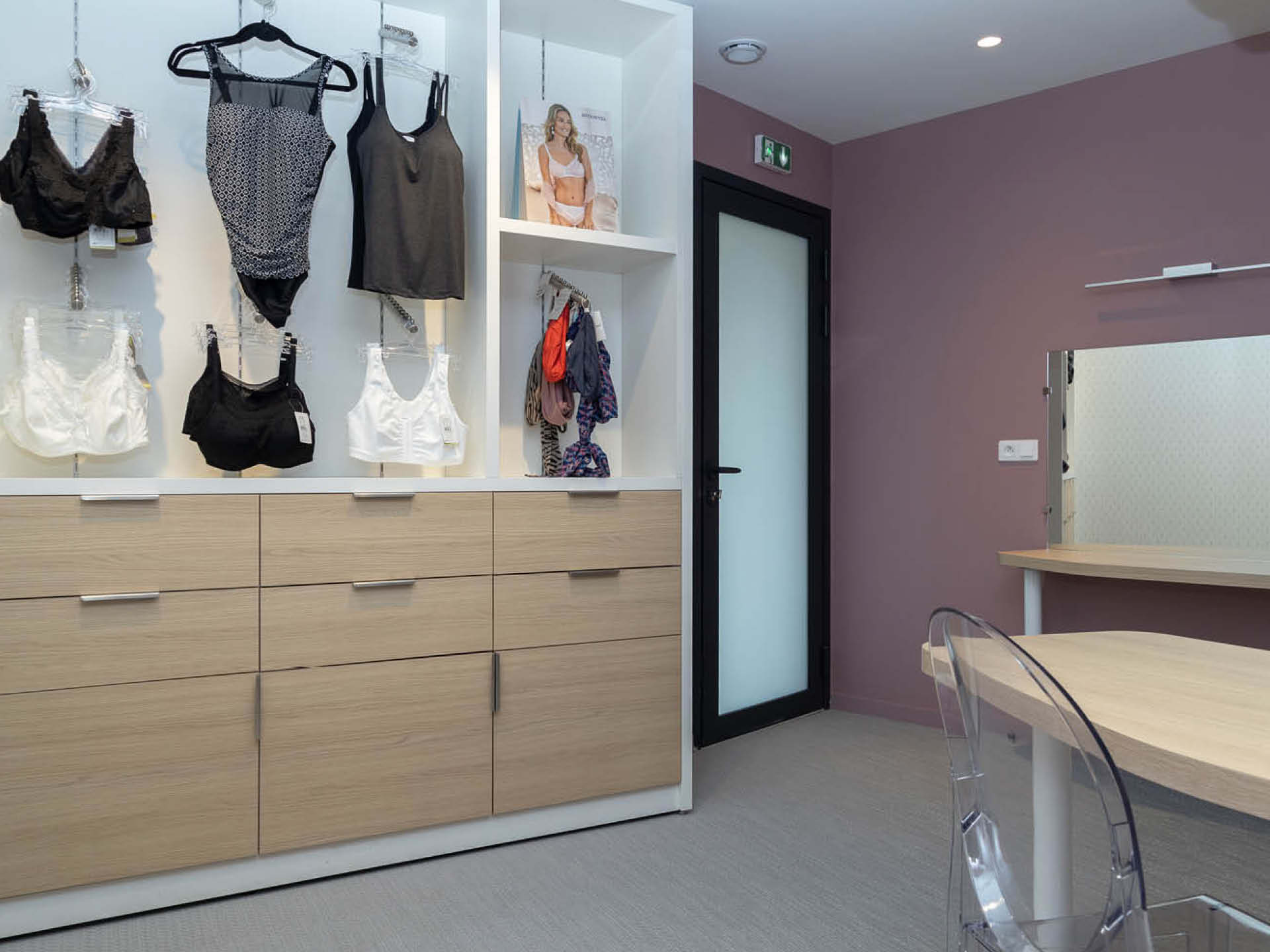 Espace oncologie, confidentiel et apaisant, favorisant un accompagnement personnalisé.