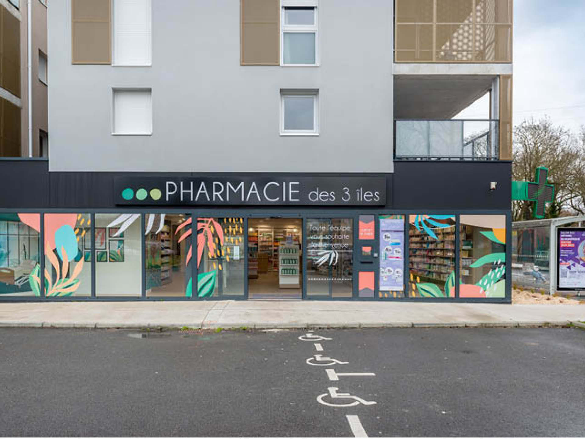Devanture pharmacie