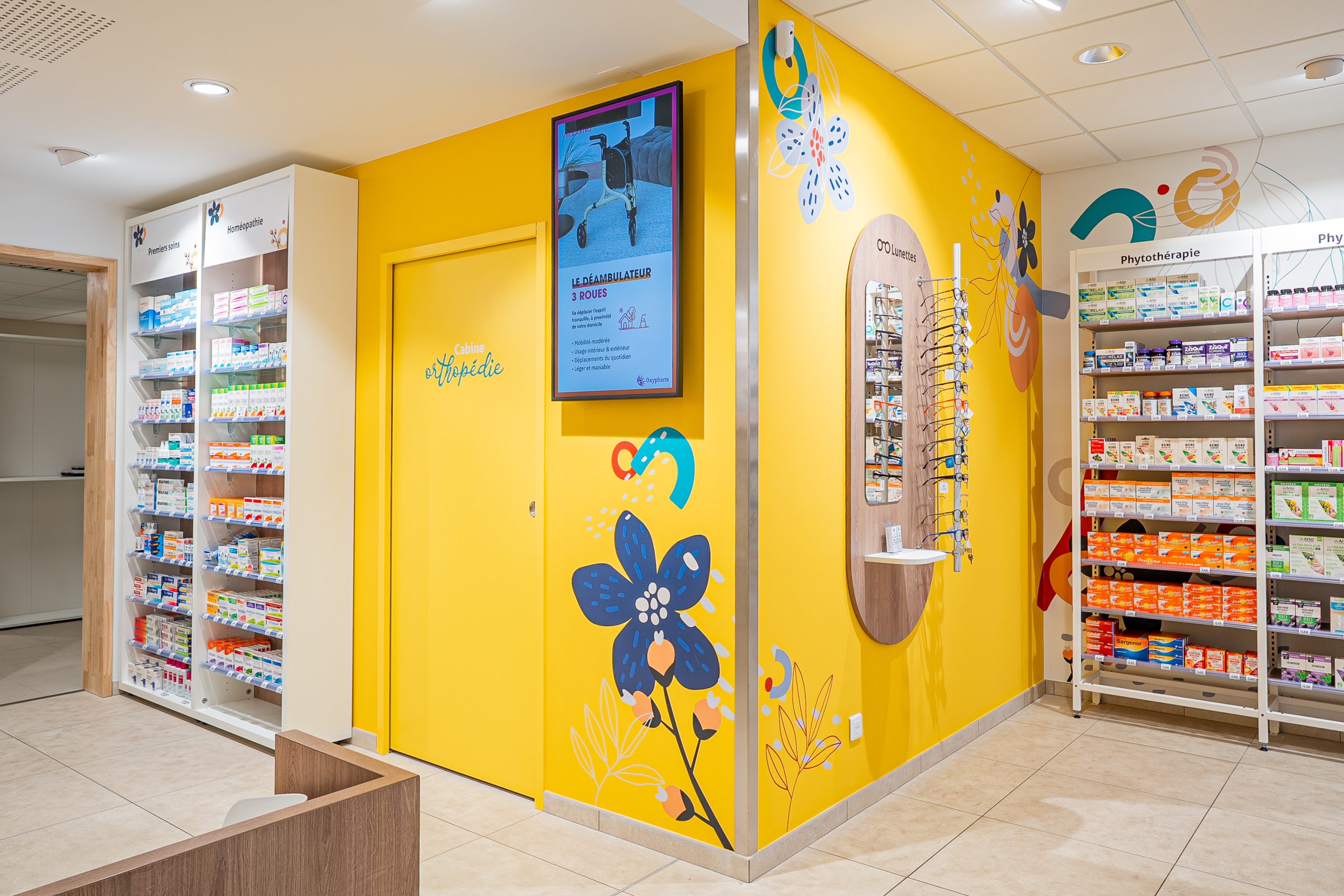 MB12, Sparkle, cabine orthopédie, meuble lunettes