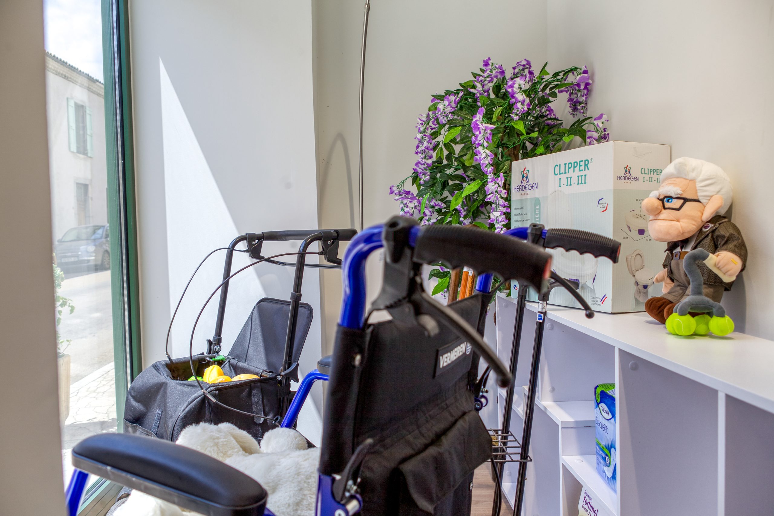 Vitrine indépendante - Maintien à domicile.