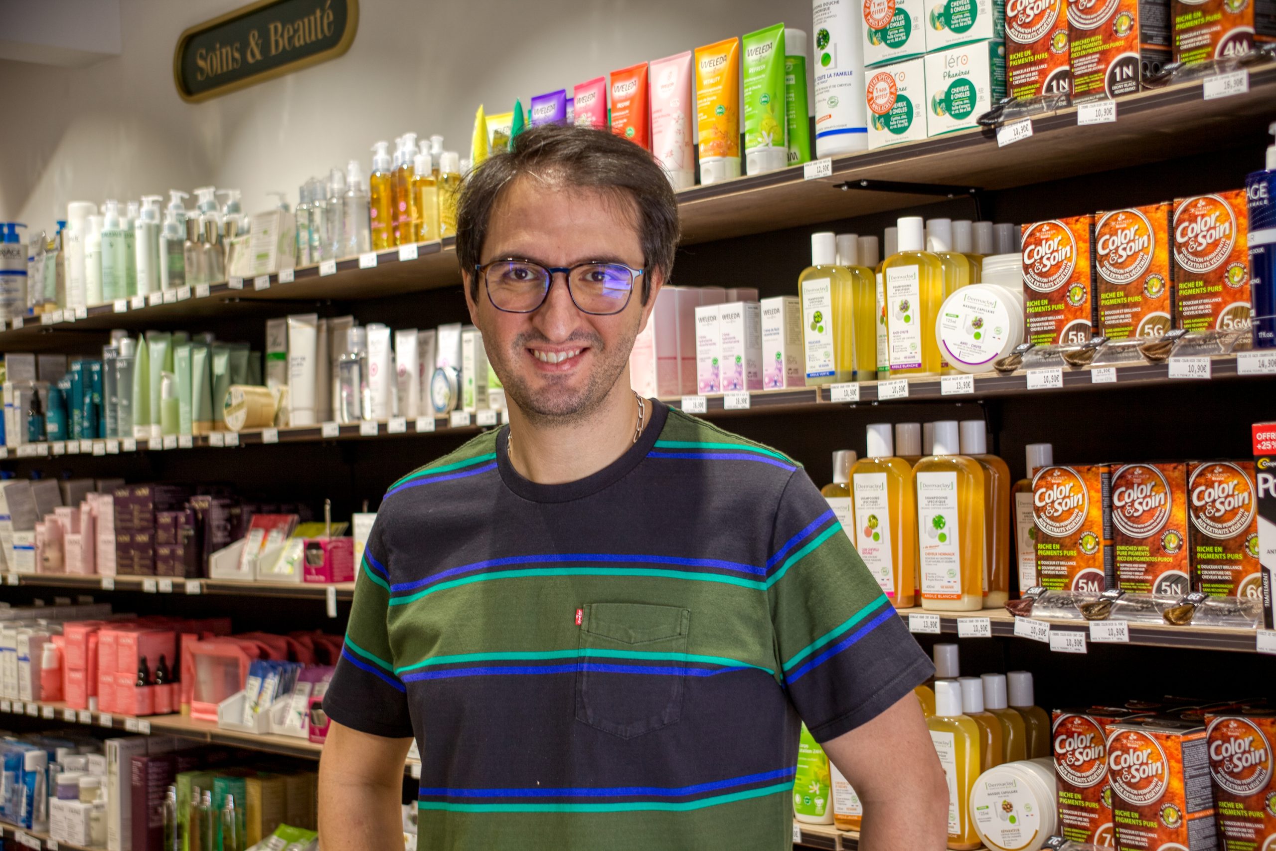 Photographie du pharmacien titulaire - pharmacie de Chatillon.