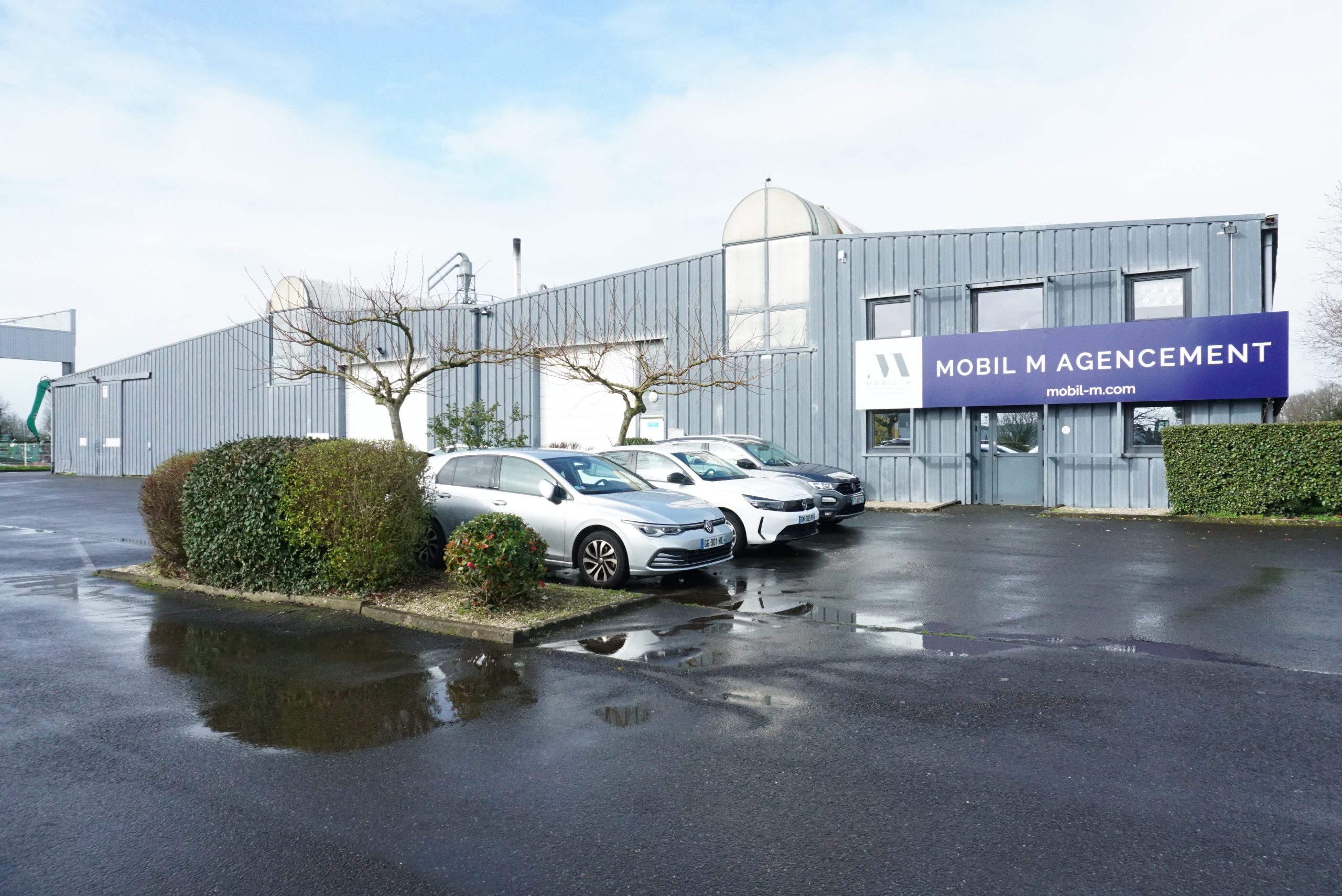 Façade des ateliers Mobil M Agencement