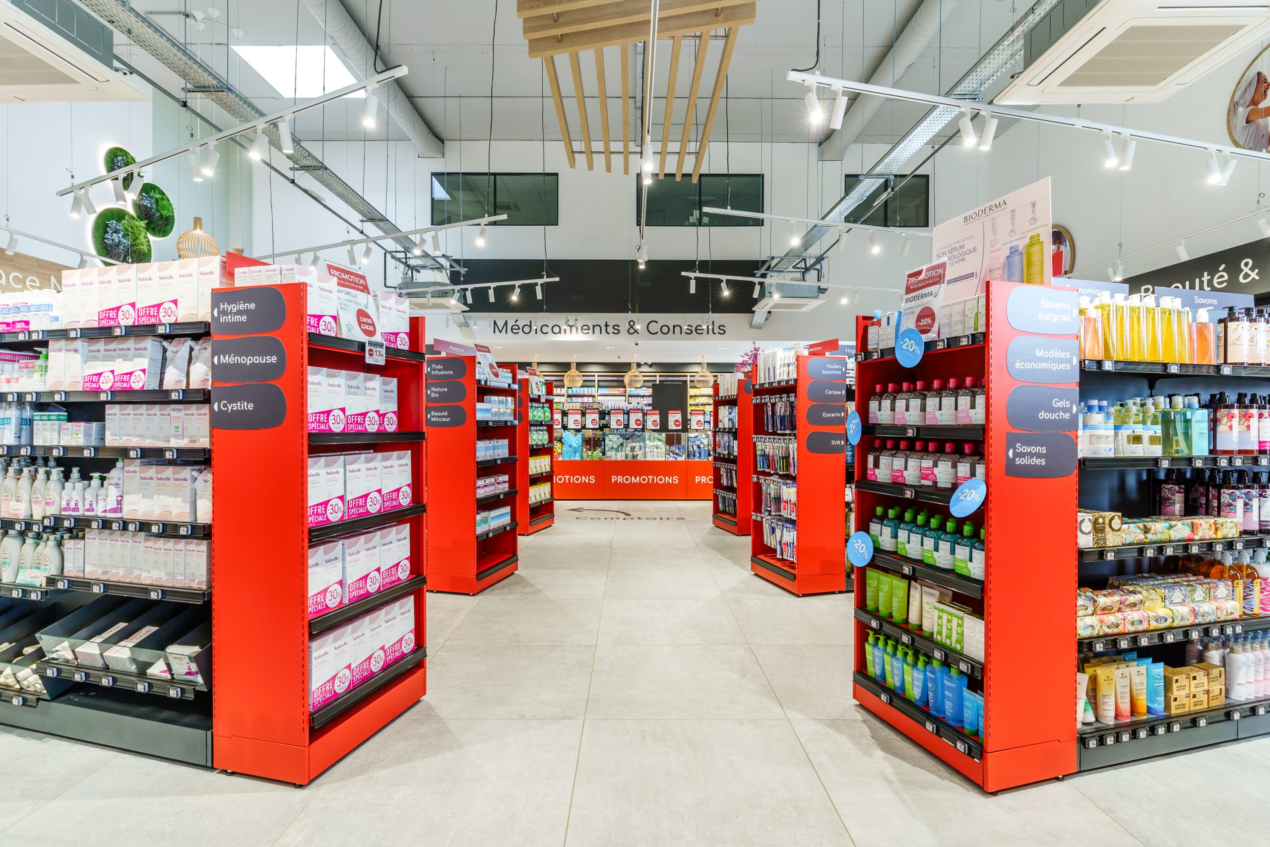 Vue globale de la Maison de santé du Pays Haut.