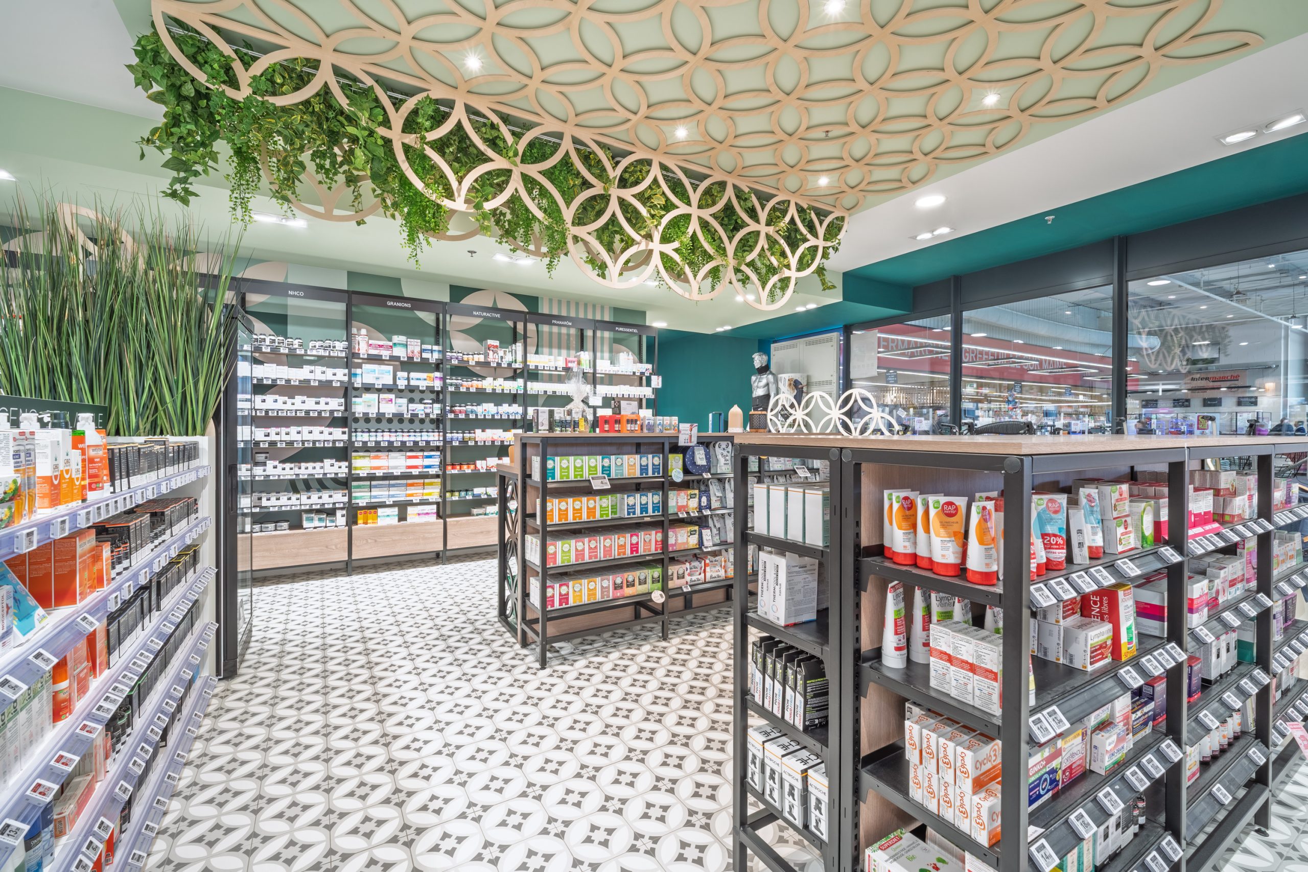 Espace nature. Sparkle Mobil M. Matériaux nobles en bois et lignes graphiques.