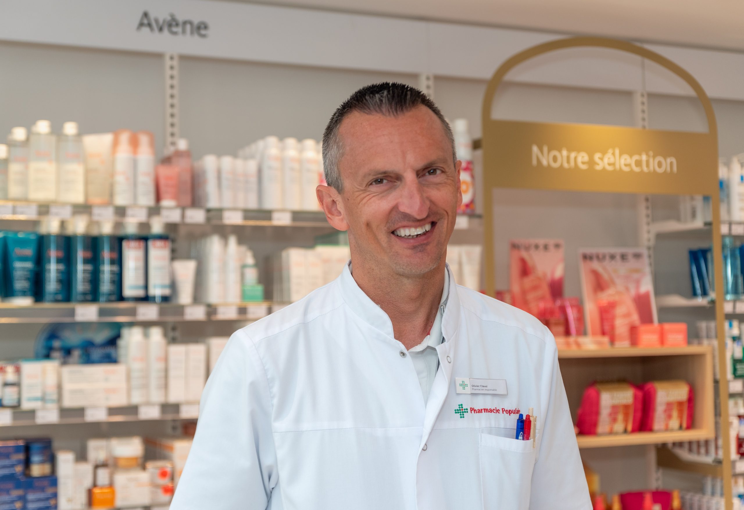 Pharmacie Populaire Grosclaude : Mr Olivier CLAVEL Pharmacien Responsable