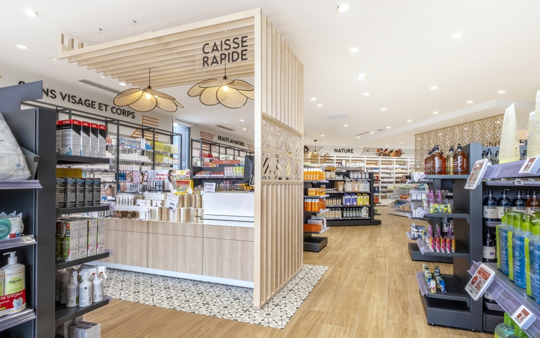 PHARMACIE DU CŒUR DE VILLE - caisse rapide