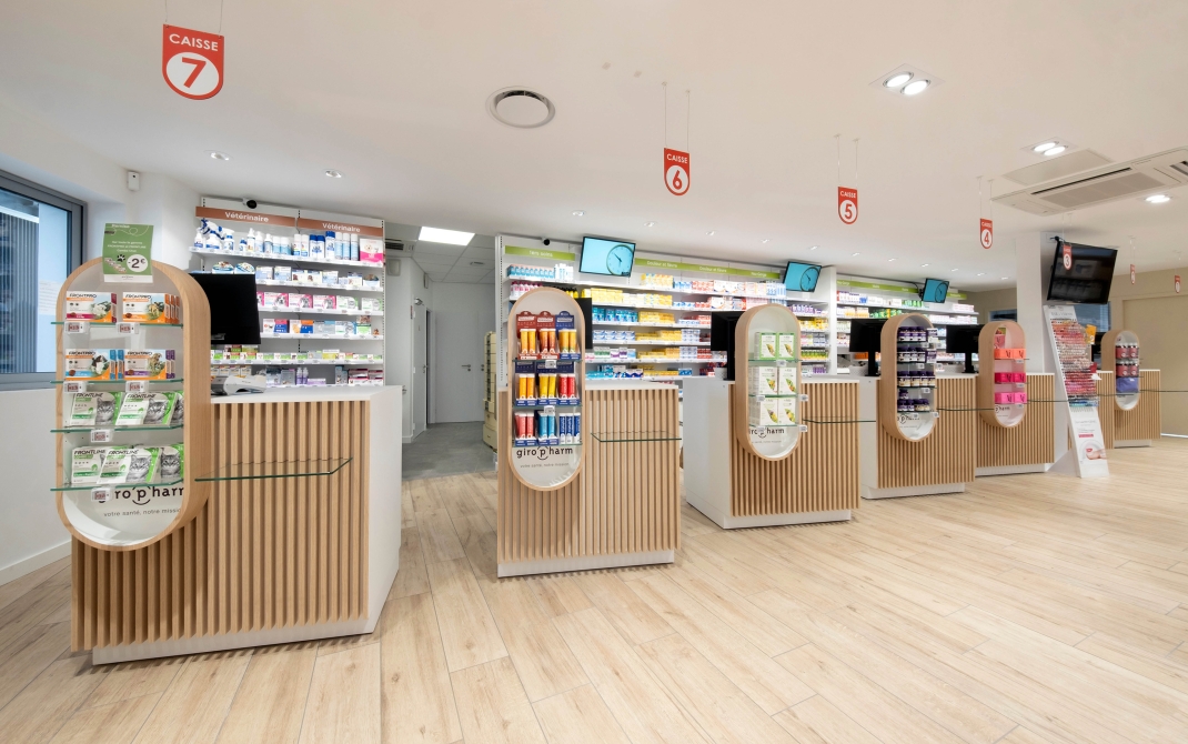 Espace comptoirs
