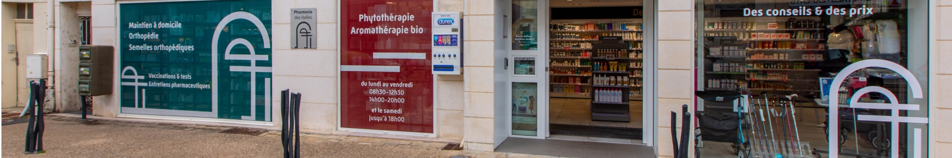 Façade de pharmacie