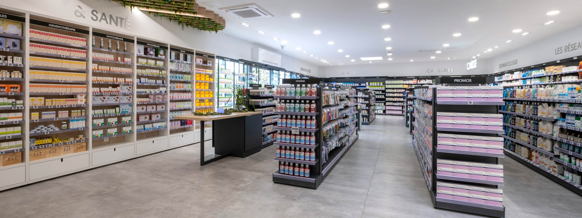 Aménagement pharmacie
