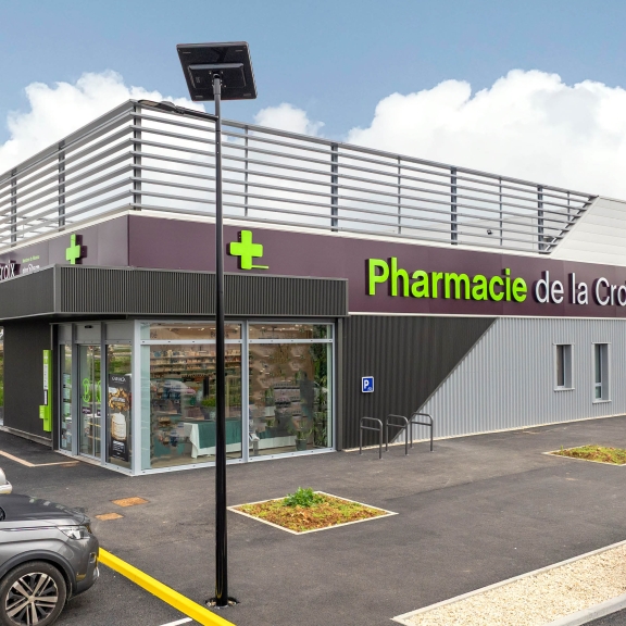 Façade pharmacie du marché 