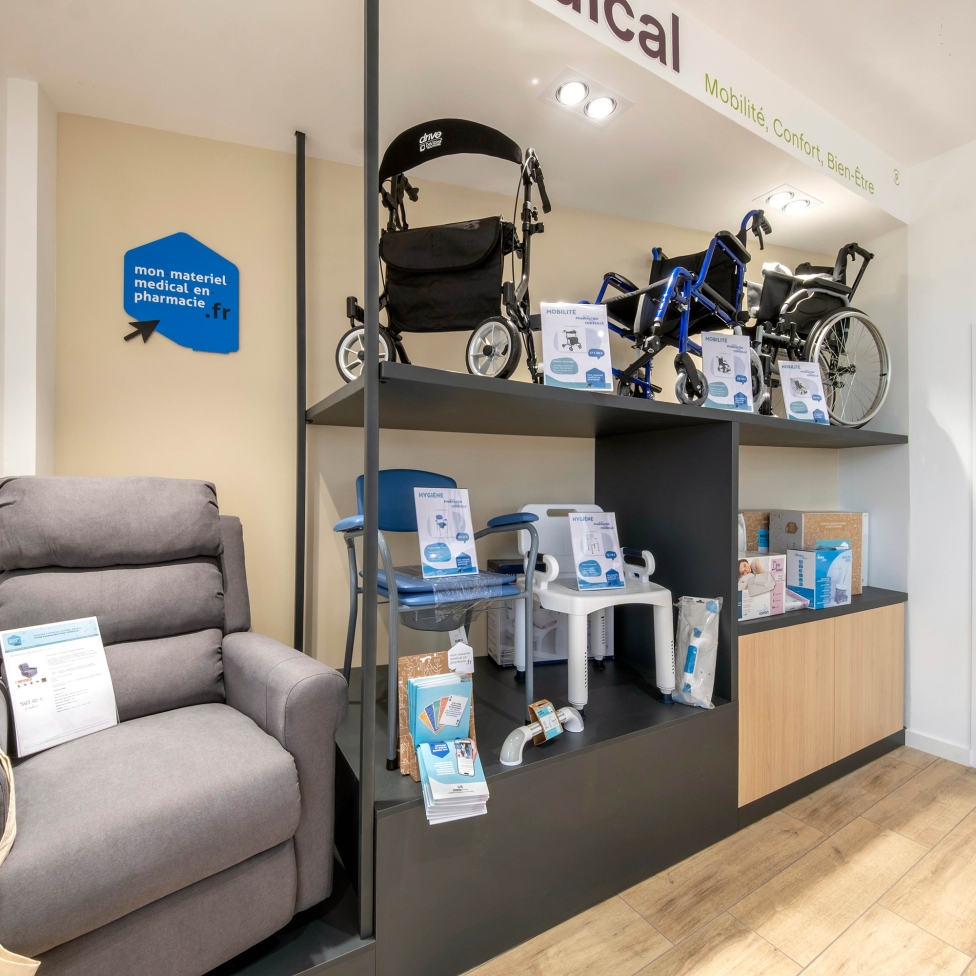 Espace maintien à domicile pharmacie 
