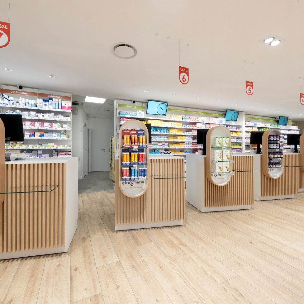 Espace comptoirs