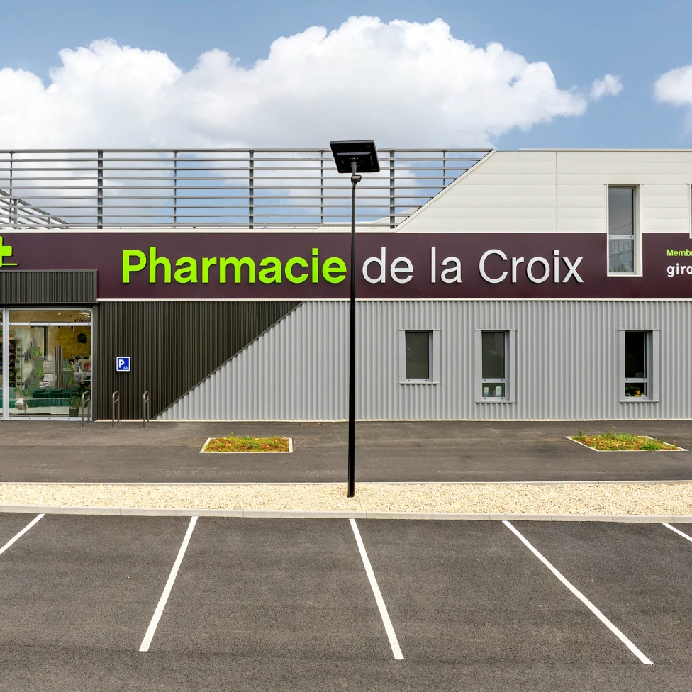 Façade pharmacie du marché 