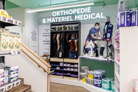 Signalétique espace orthopédie