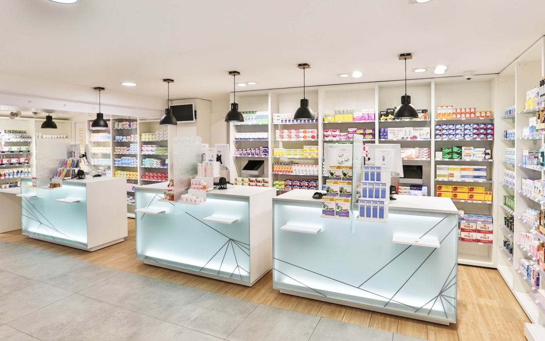 Pharmacie BECHIEAU - comptoir