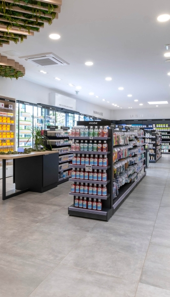 Aménagement pharmacie